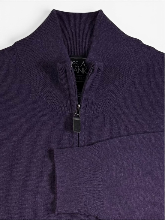 Jos. A. Bank Other - Jos. A. Bank Traveler Pima Cotton Quarter-Zip Purple Men’s L